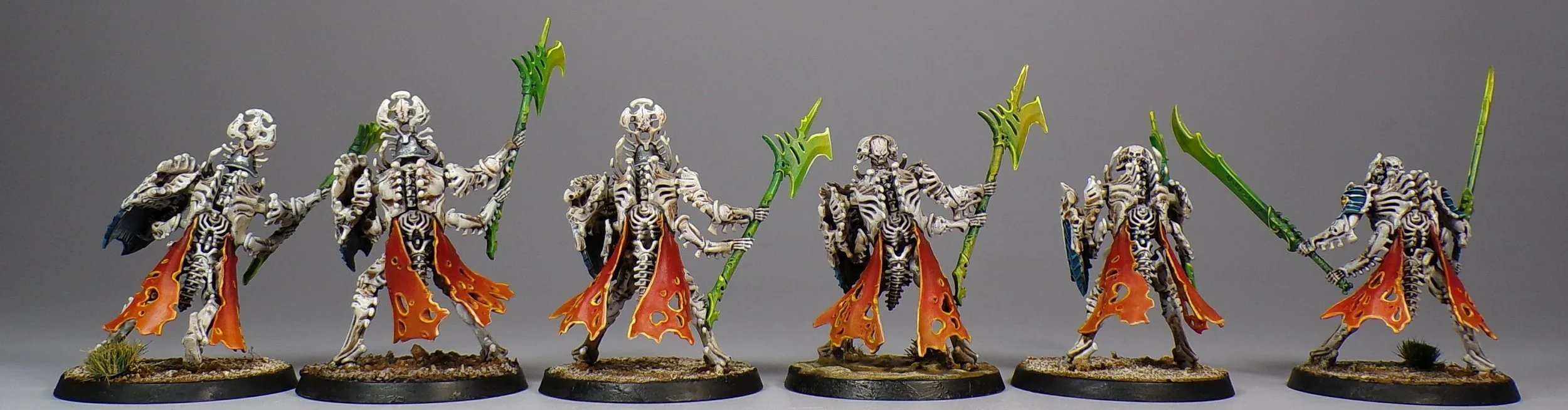 Warhammer Age of Sigmar - Ossiarch Bonereapers raised from the